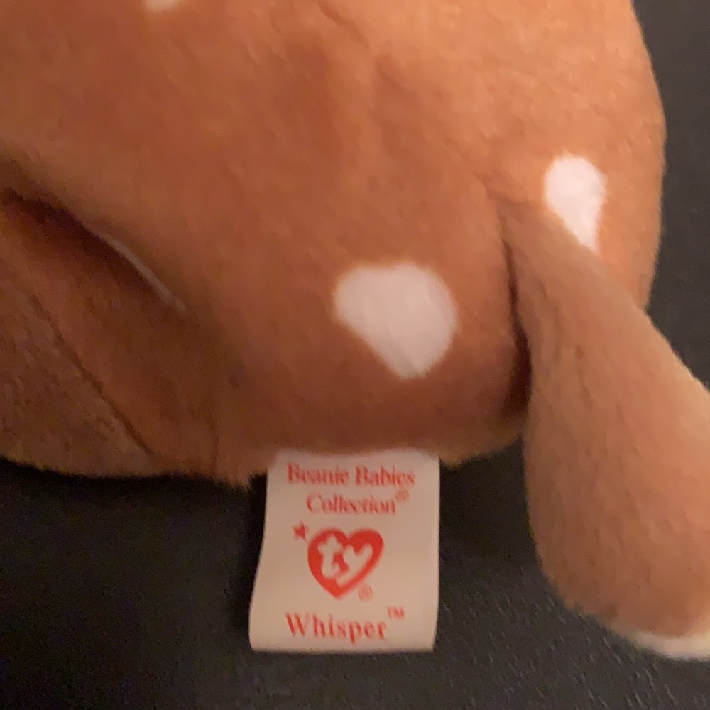 Whisper the deer Ty Beanie baby - Picture 4 of 4